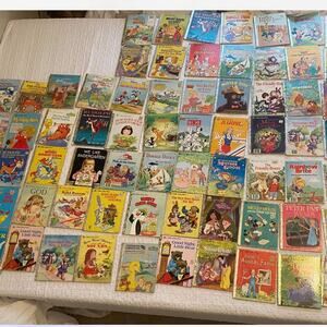 Mix Lot of vintage little golden books lot total 30 books